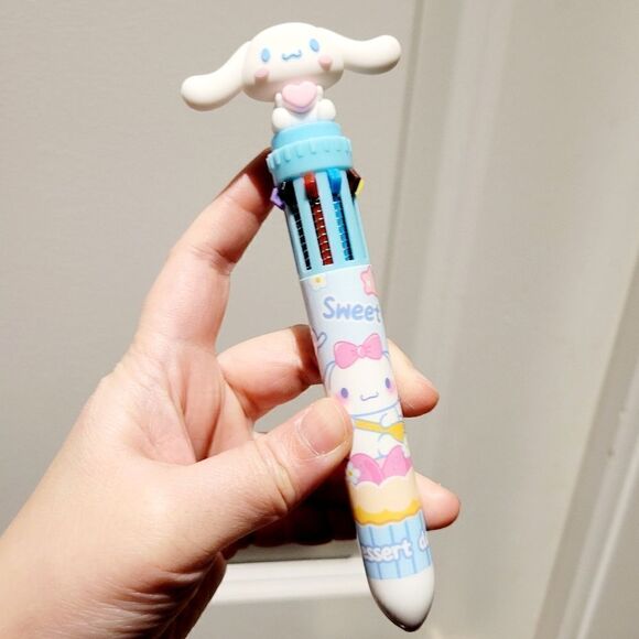 Brand New Set Of 4 Cinnamoroll Multi Color Pens - Picture 2 of 7
